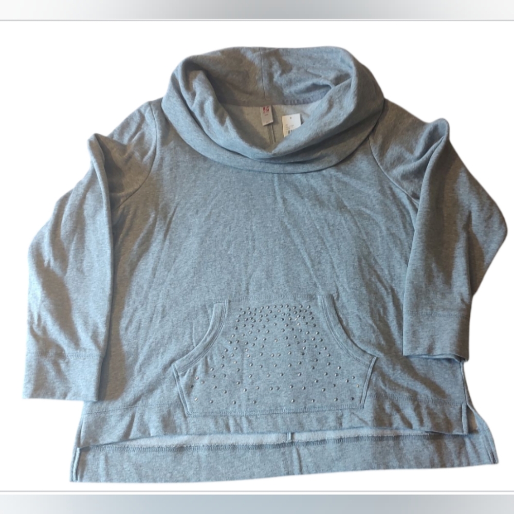 Lane Bryant Active Women's Size 18/20 Cowl Neck Sweatshirt NWT
